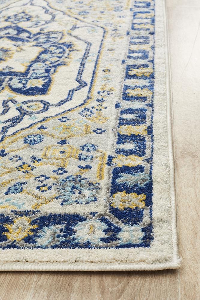 Rug Culture Rugs Babylon 201 Navy Runner Rug