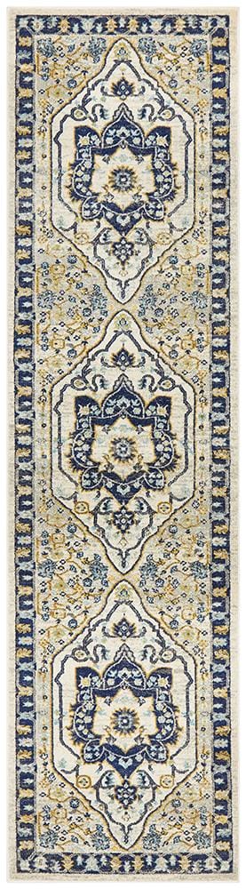 Rug Culture Rugs Babylon 201 Navy Runner Rug