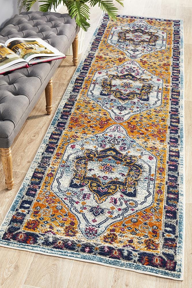 Rug Culture Rugs Babylon 201 Rust Runner Rug