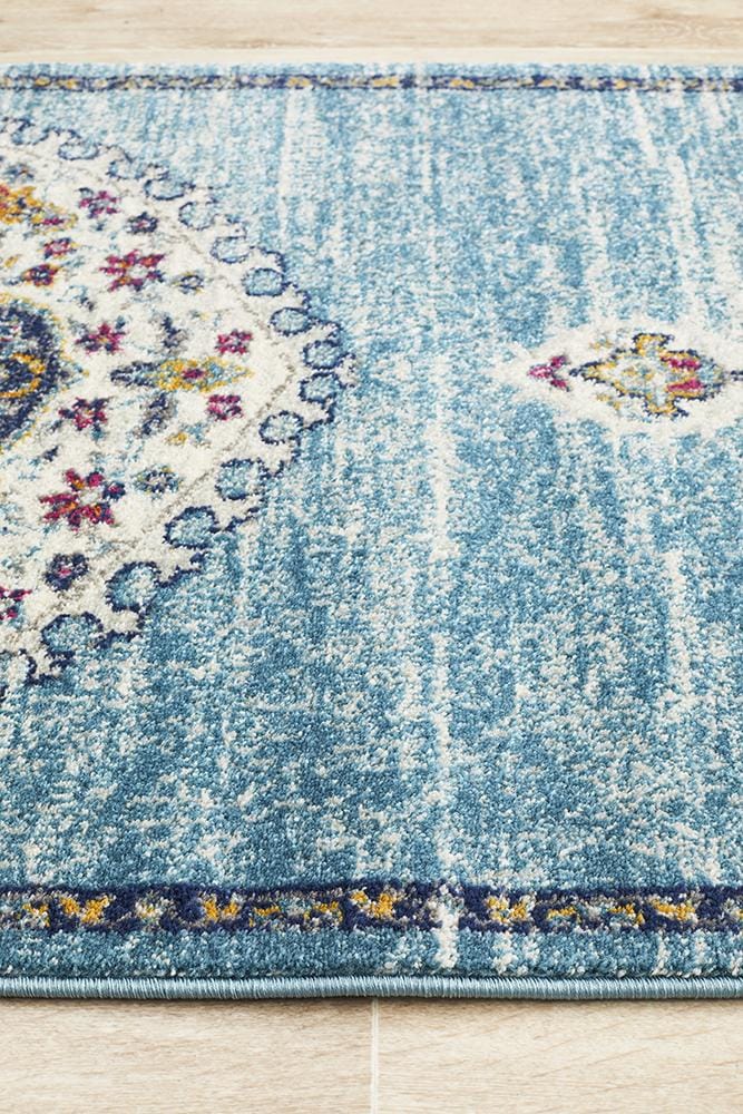 Rug Culture Rugs Babylon 202 Blue Runner Rug