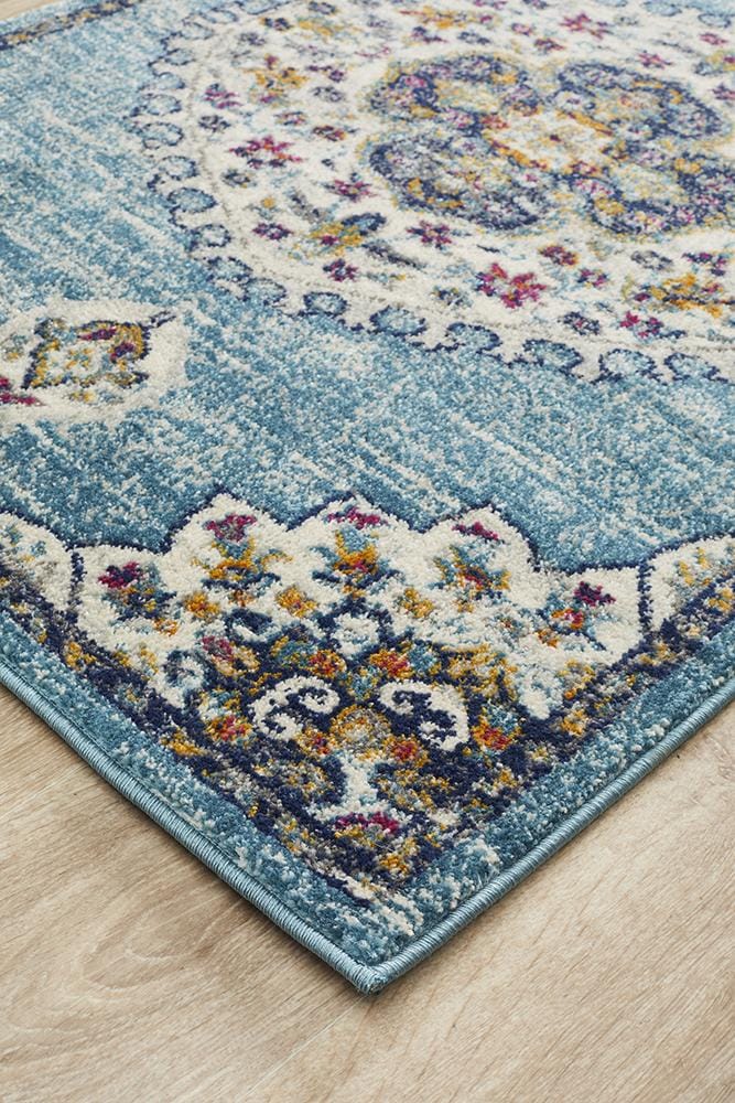 Rug Culture Rugs Babylon 202 Blue Runner Rug