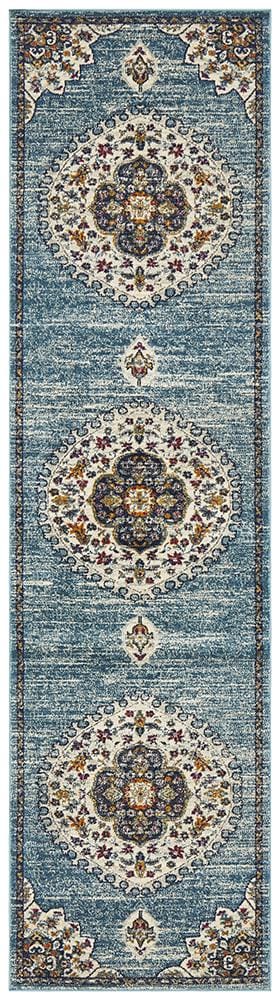 Rug Culture Rugs Babylon 202 Blue Runner Rug