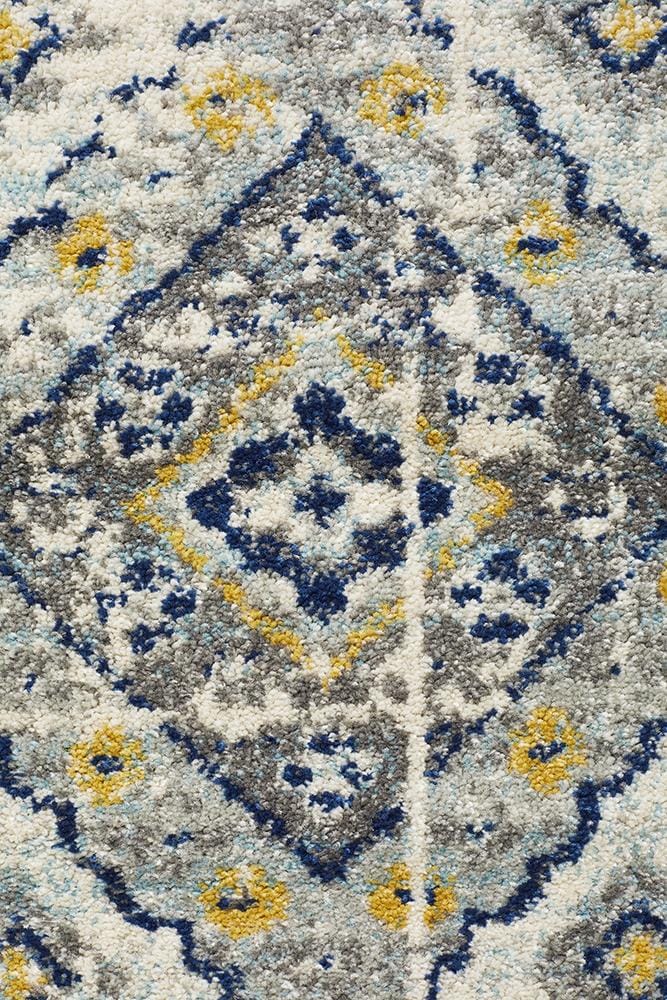 Rug Culture Rugs Babylon 203 Navy  Round Rug