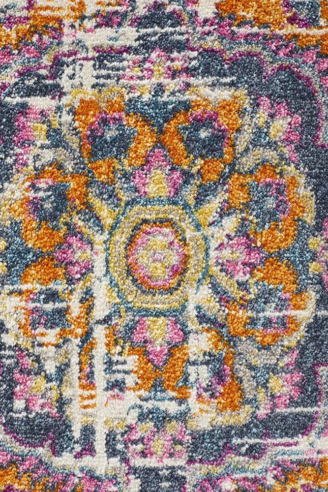Rug Culture Rugs Babylon 205 White  Round Rug