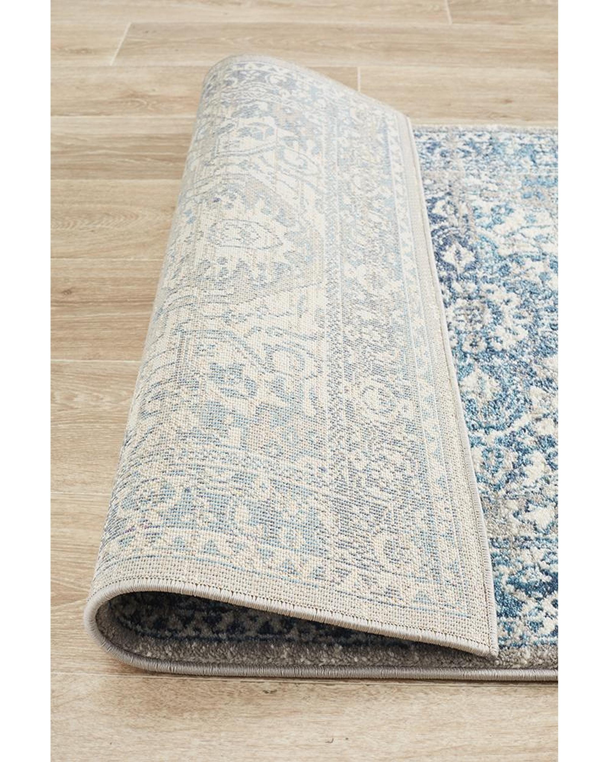Rug Culture Rugs Babylon 207 Blue  Runner Rug