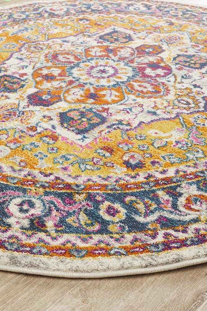 Rug Culture Rugs Babylon 207 Multi  Round Rug