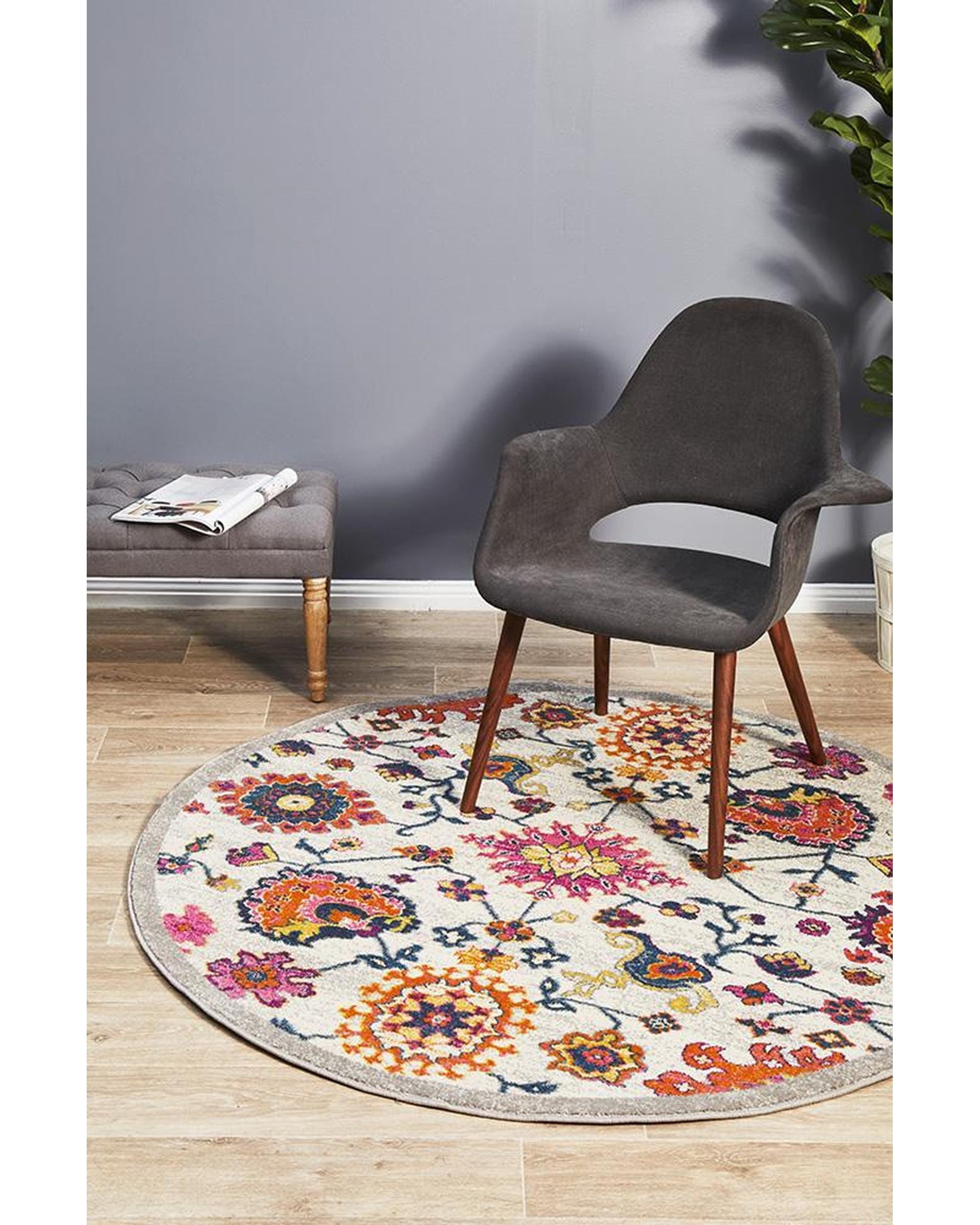Rug Culture Rugs Babylon 208 Multi  Round Rug