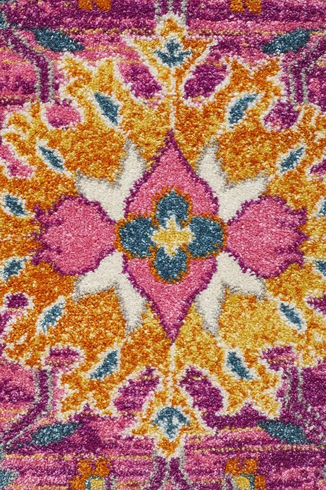 Rug Culture Rugs Babylon 210 Fuchsia  Round Rug