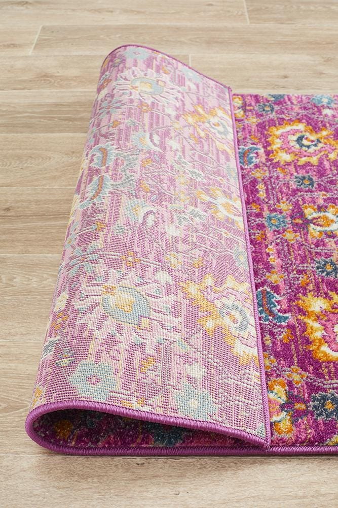 Rug Culture Rugs Babylon 210 Fuchsia  Runner Rug