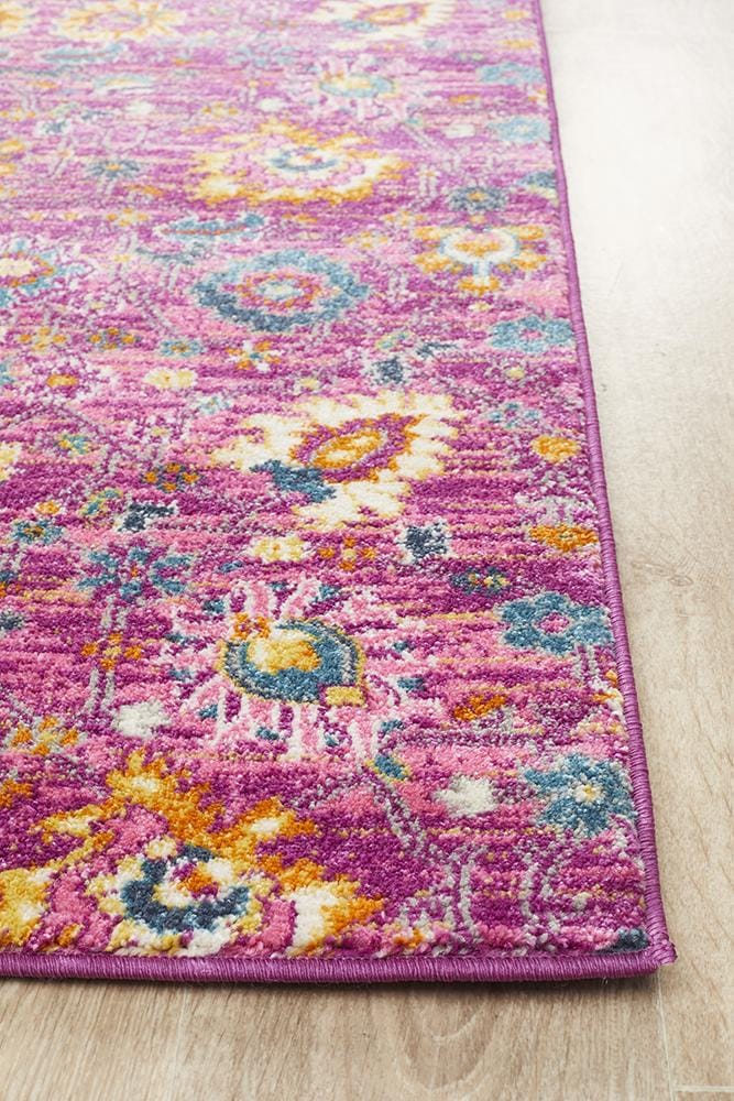 Rug Culture Rugs Babylon 210 Fuchsia  Runner Rug