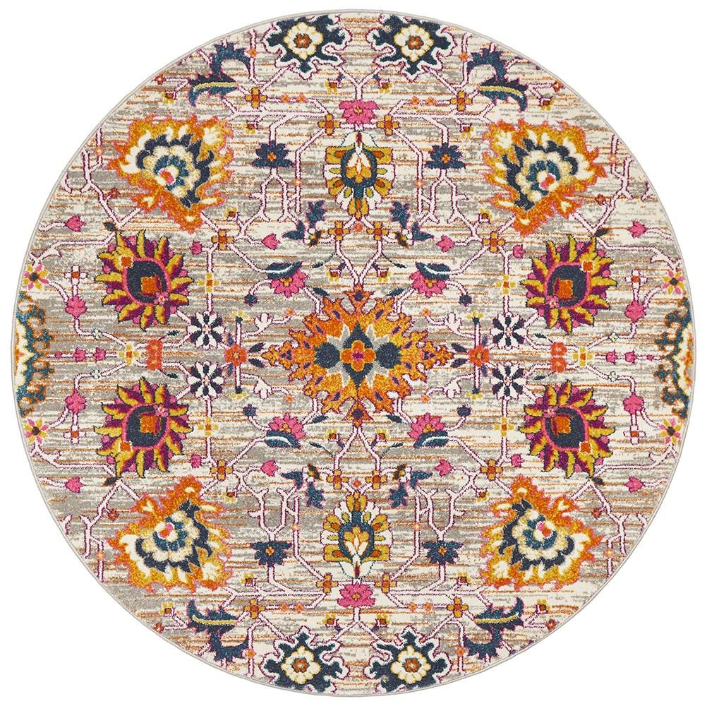 Rug Culture Rugs Babylon 210 Multi  Round Rug