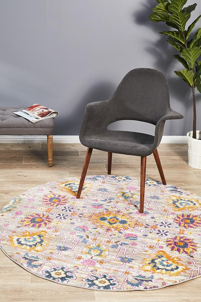 Rug Culture Rugs Babylon 210 Multi  Round Rug