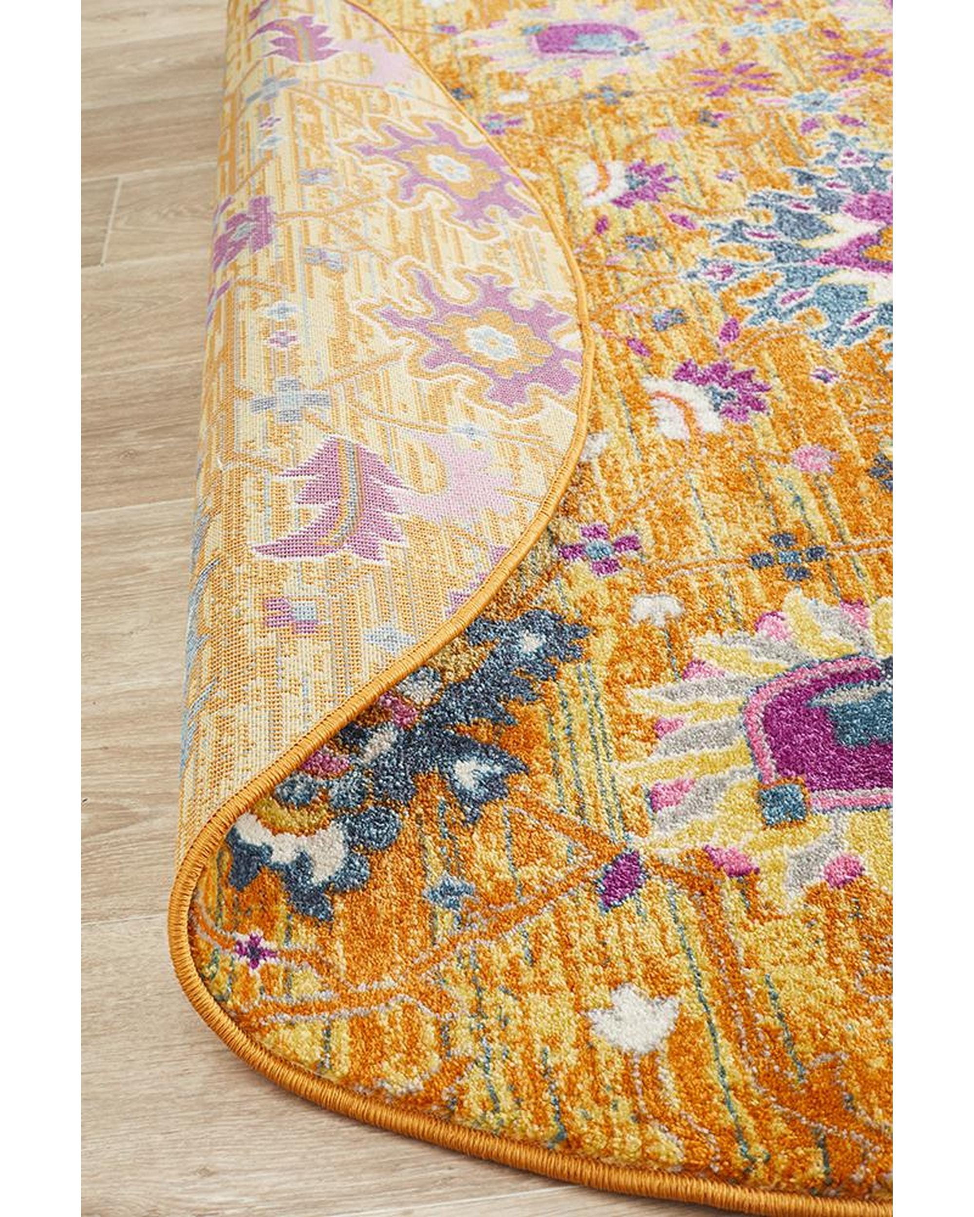 Rug Culture Rugs Babylon 210 Rust  Round Rug