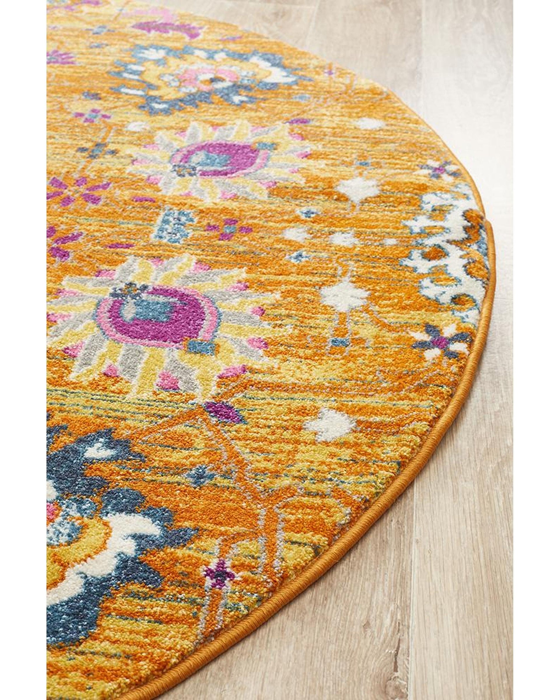 Rug Culture Rugs Babylon 210 Rust  Round Rug