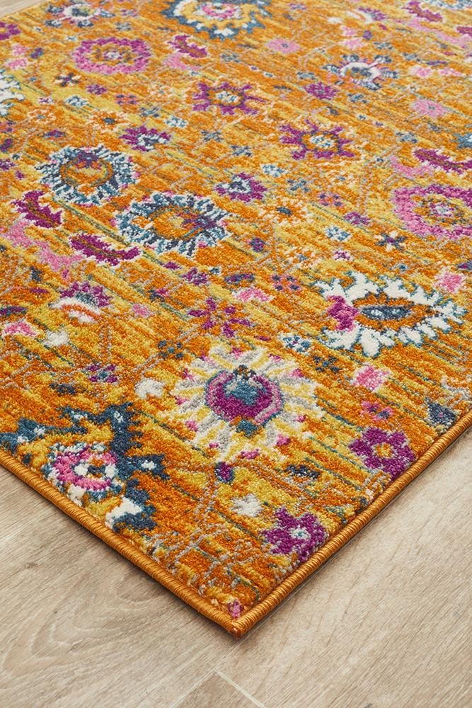Rug Culture Rugs Babylon 210 Rust  Runner Rug