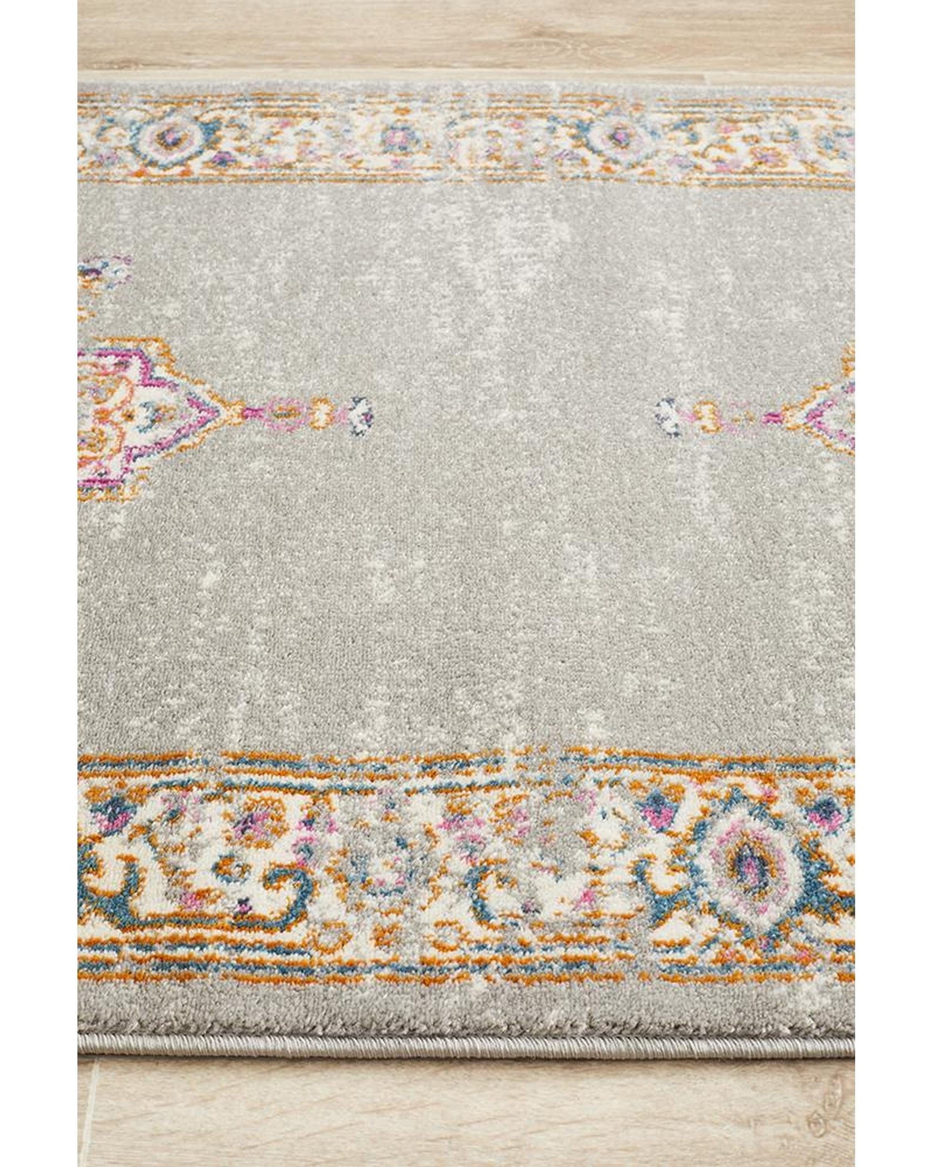 Rug Culture Rugs Babylon 211 Grey  Runner Rug