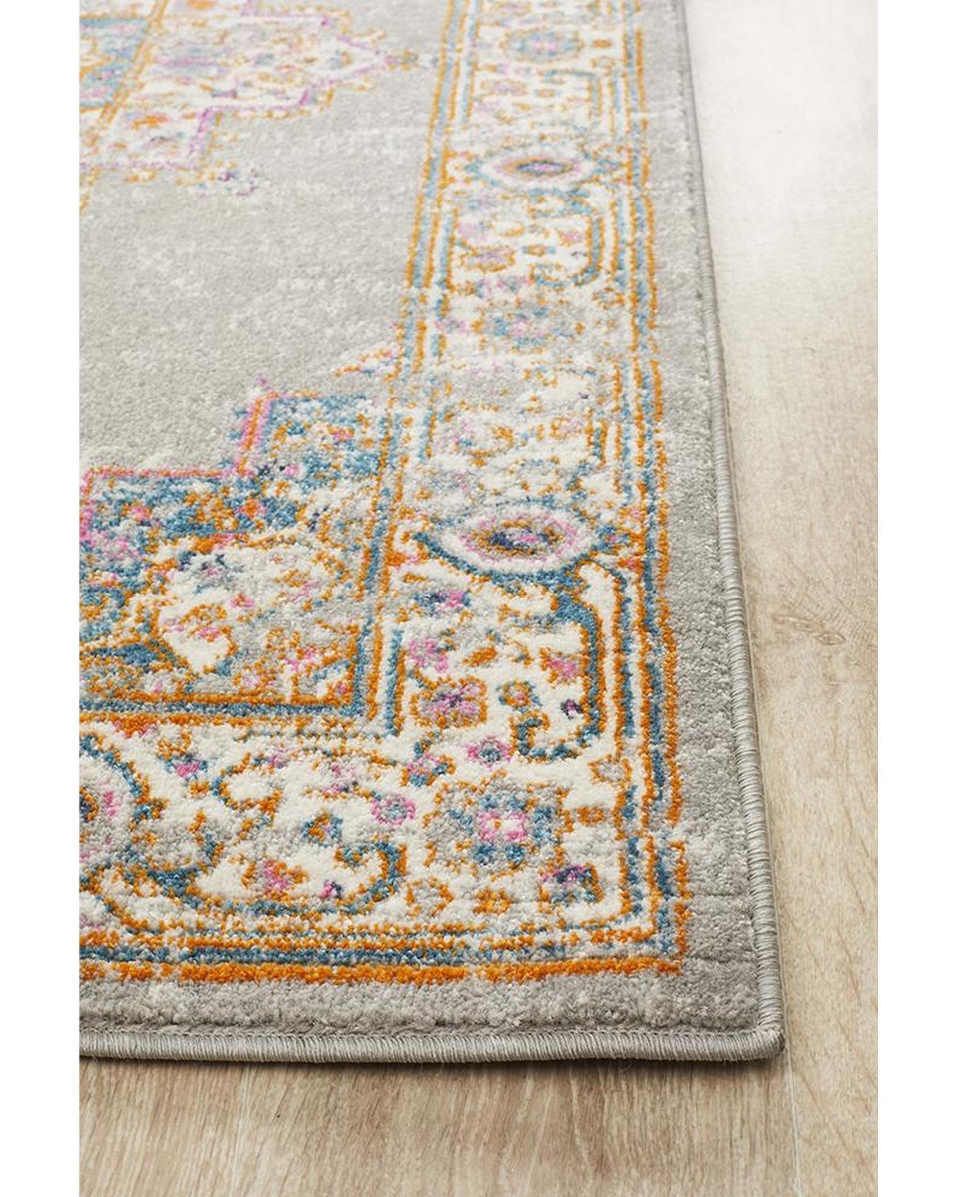 Rug Culture Rugs Babylon 211 Grey  Runner Rug