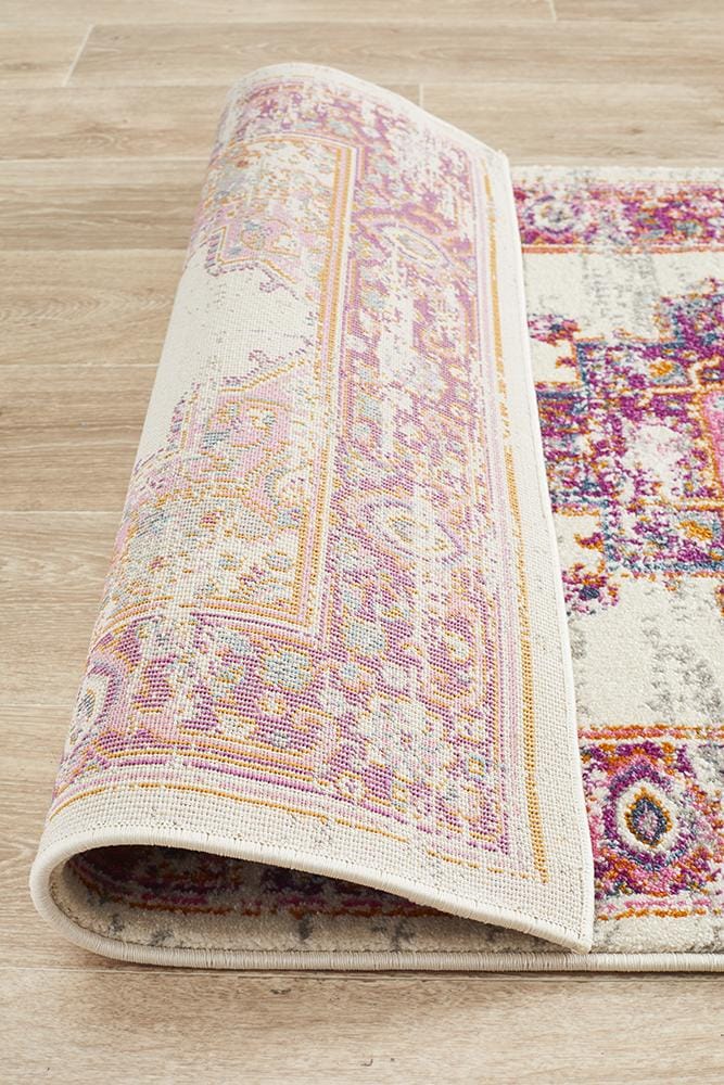 Rug Culture Rugs Babylon 211 Pink  Runner Rug