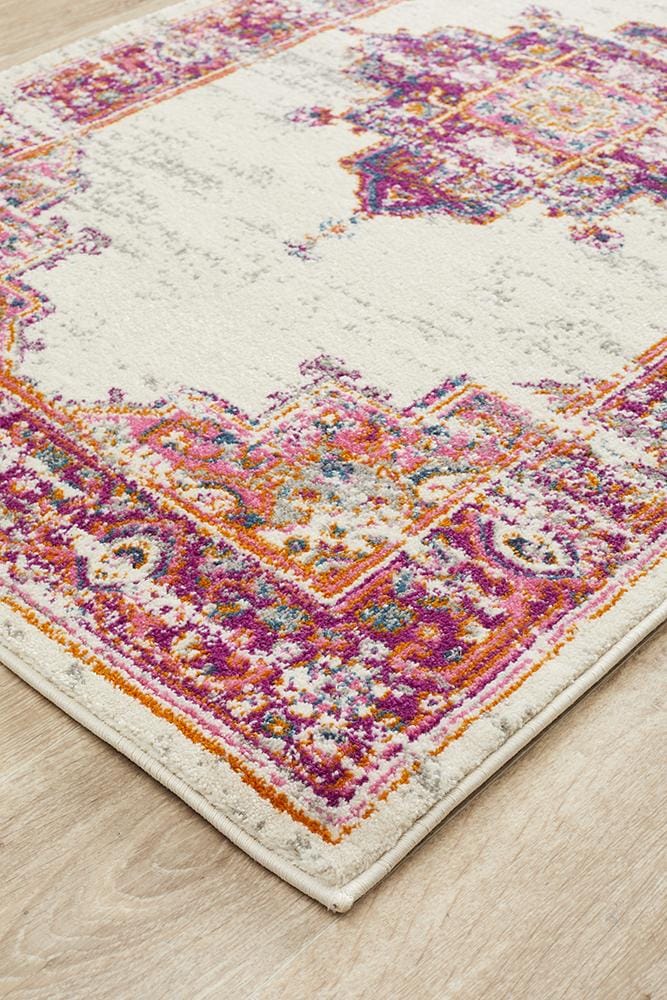 Rug Culture Rugs Babylon 211 Pink  Runner Rug