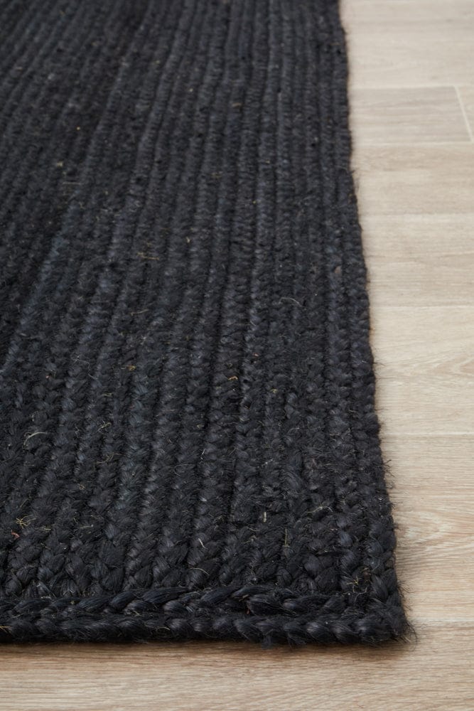 RUG CULTURE Rugs Bondi Black Rug
