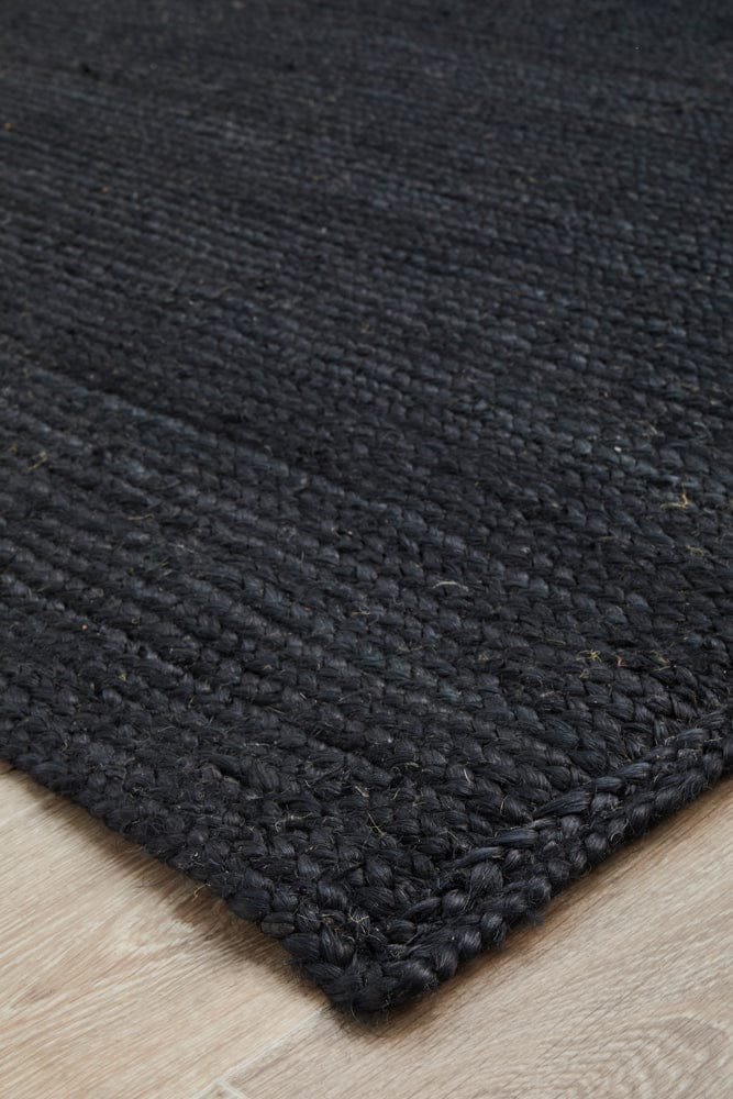 RUG CULTURE Rugs Bondi Black Rug