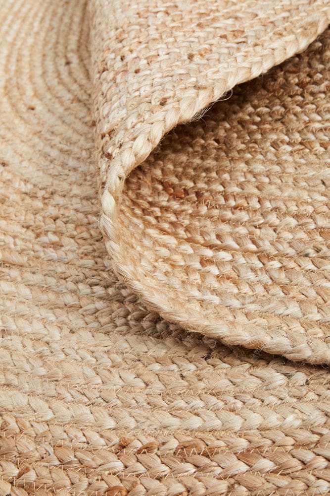 RUG CULTURE Rugs Bondi Natural Oval Rug