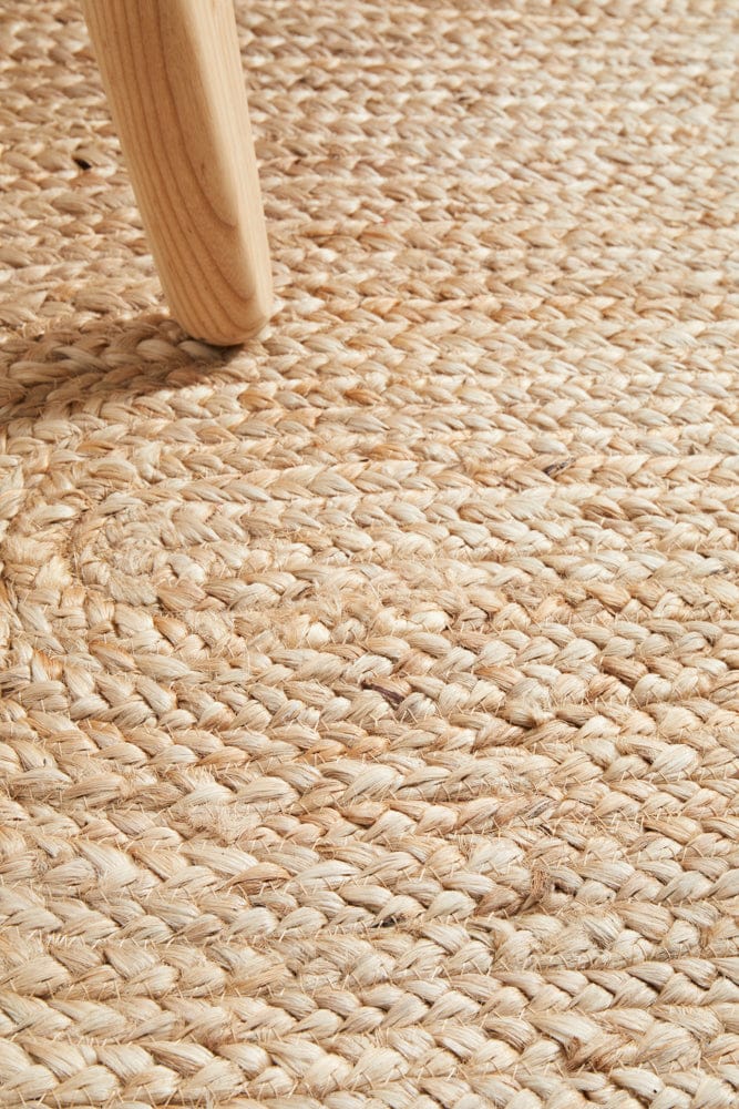 RUG CULTURE Rugs Bondi Natural Oval Rug