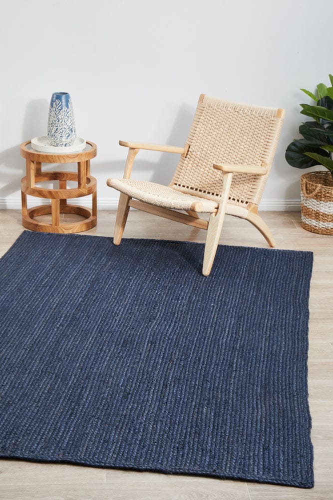 RUG CULTURE Rugs Bondi Navy Rug