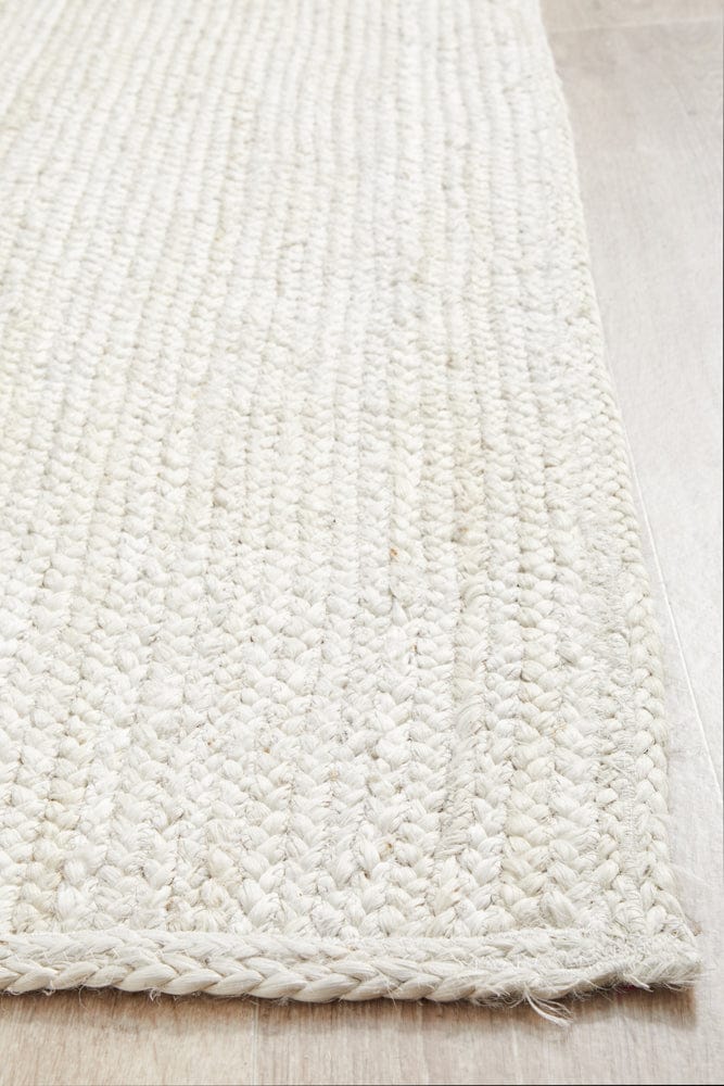 RUG CULTURE Rugs Bondi White Runner Rug