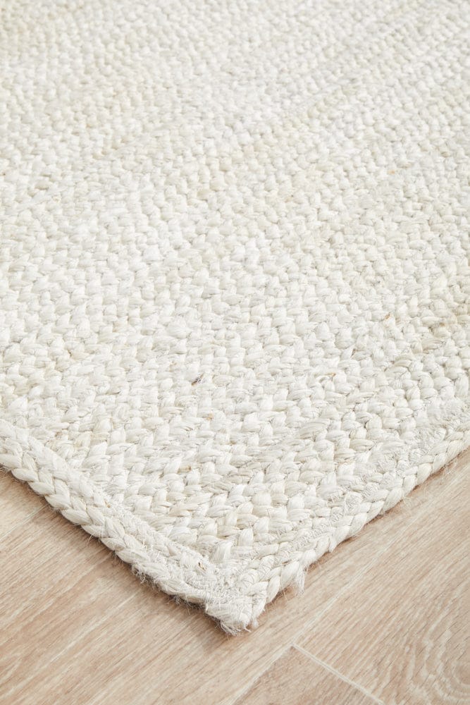 RUG CULTURE Rugs Bondi White Runner Rug