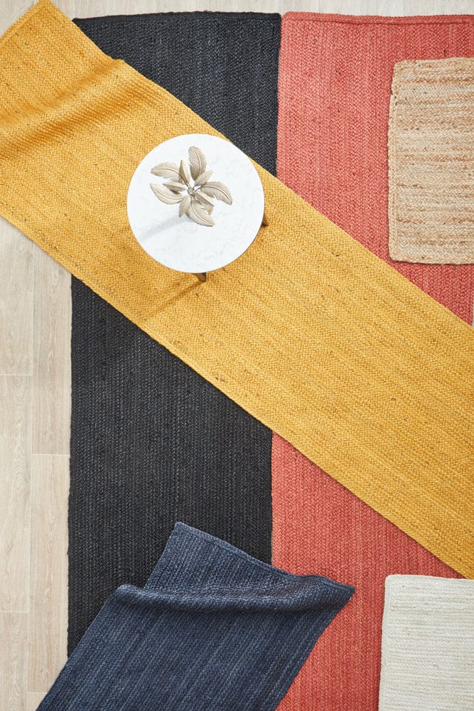 RUG CULTURE Rugs Bondi Yellow Runner Rug