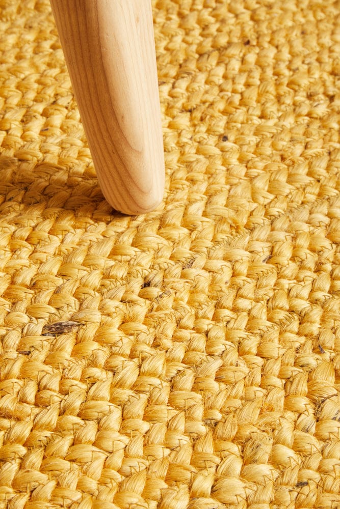 RUG CULTURE Rugs Bondi Yellow Runner Rug
