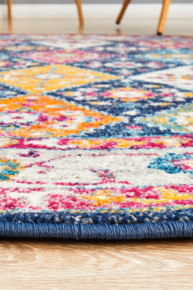 Rug Culture Rugs Century 933 Navy Round Rug