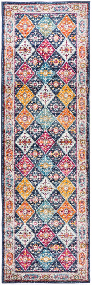 Rug Culture Rugs Century 933 Navy Runner Rug