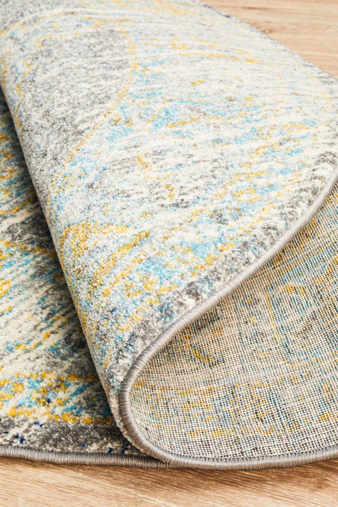 Rug Culture Rugs Century 944 Grey Round Rug