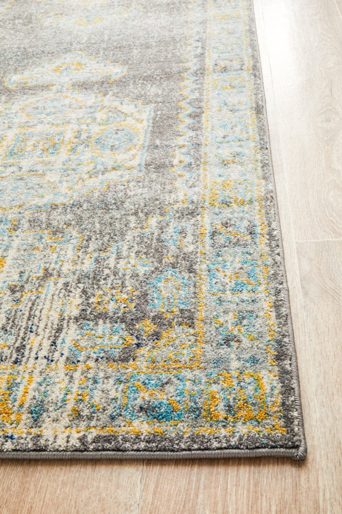 Rug Culture Rugs Century 944 Grey Runner Rug
