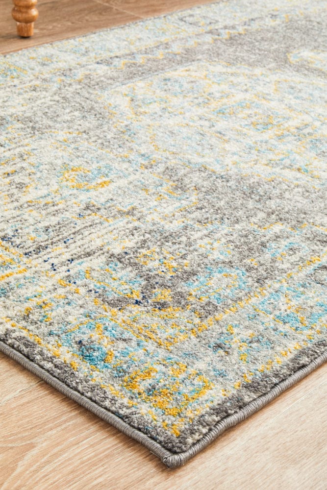 Rug Culture Rugs Century 944 Grey Runner Rug