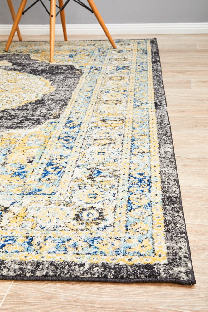Rug Culture Rugs Century 955 Charcoal Rug