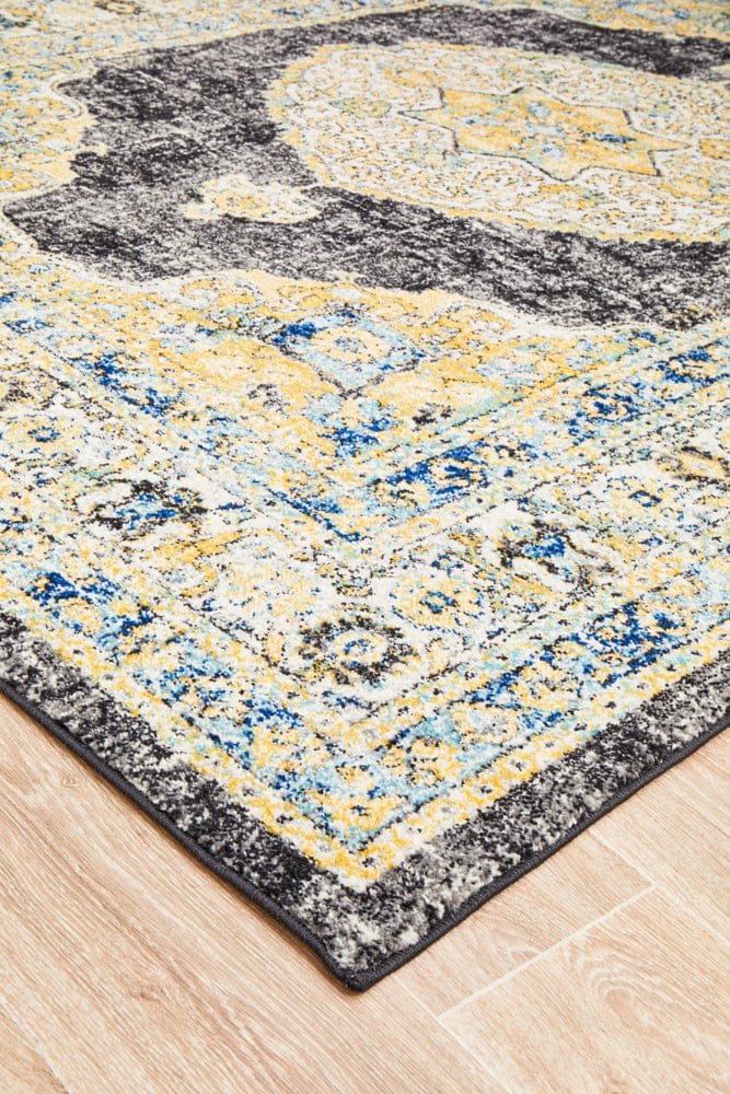Rug Culture Rugs Century 955 Charcoal Rug