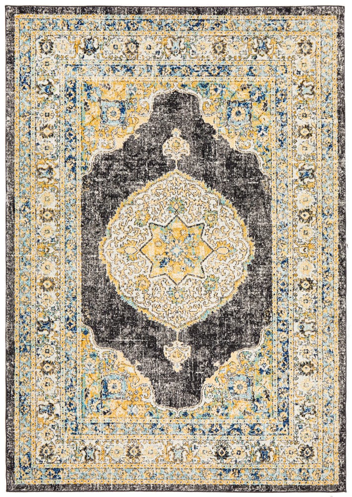 Rug Culture Rugs Century 955 Charcoal Rug
