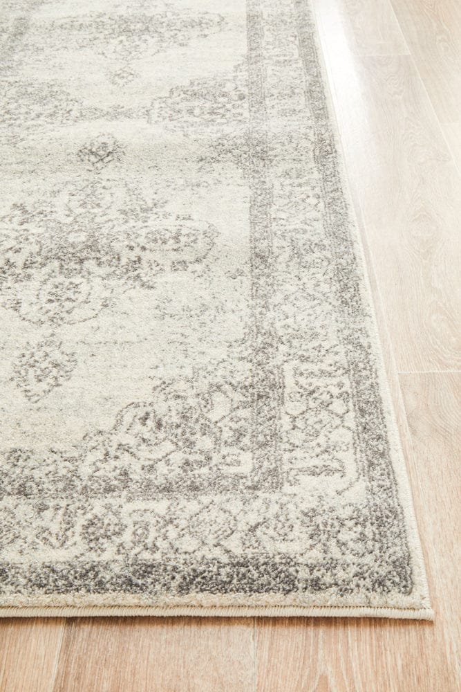 Rug Culture Rugs Century 977 Silver Runner Rug