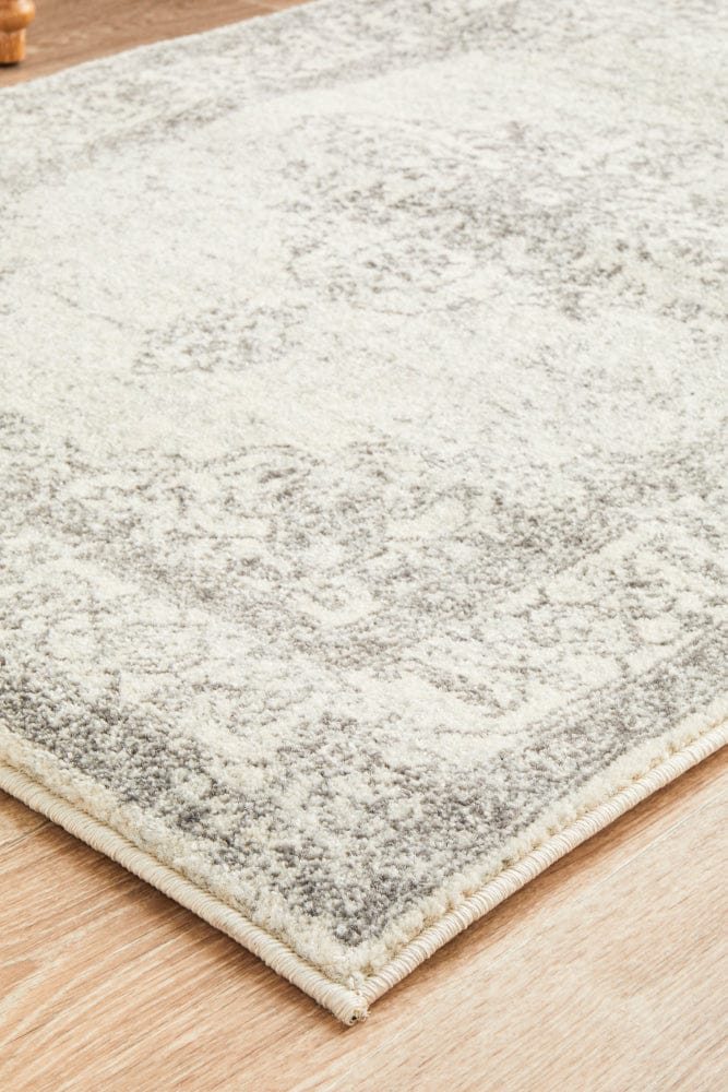 Rug Culture Rugs Century 977 Silver Runner Rug