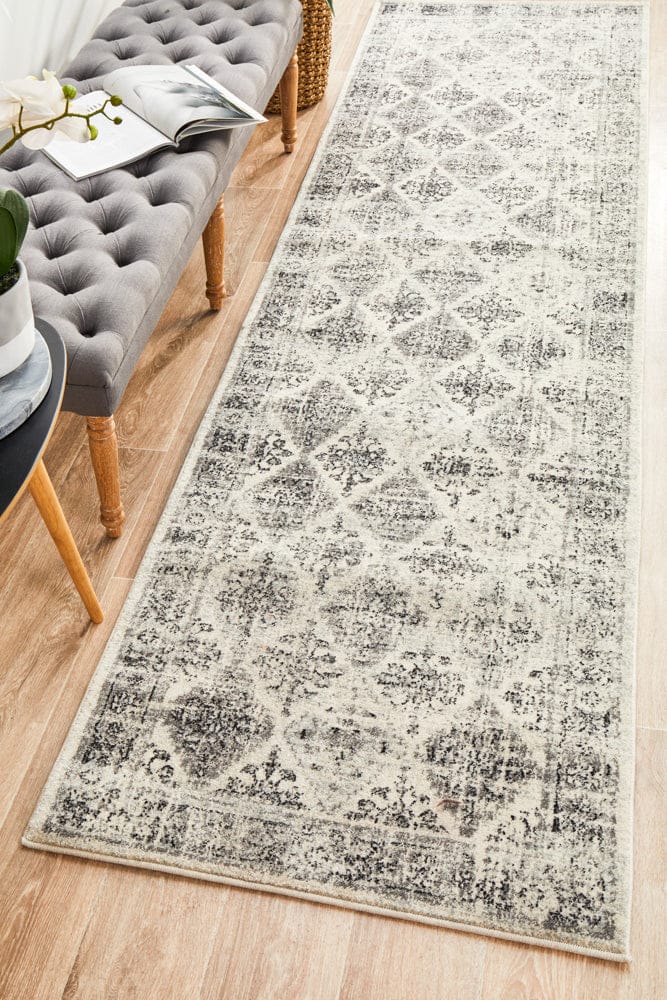 Rug Culture Rugs Century 999 Grey Runner Rug