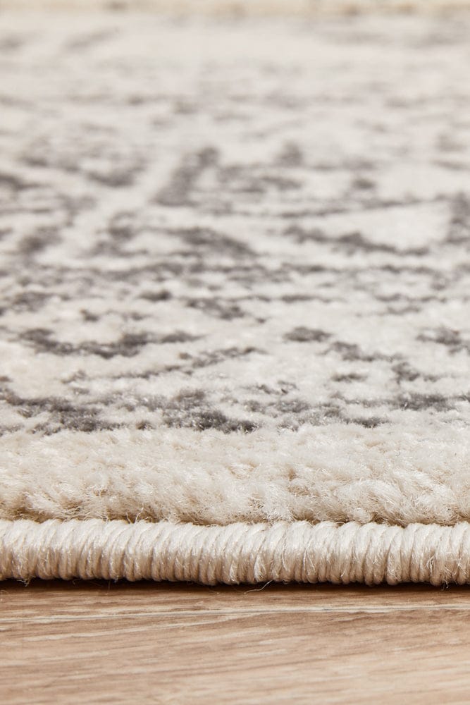 RUG CULTURE Rugs Chrome Addison Silver Rug
