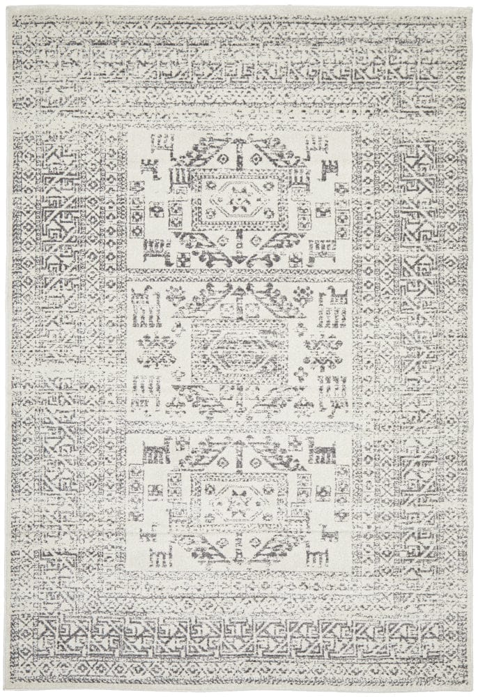 RUG CULTURE Rugs Chrome Addison Silver Rug