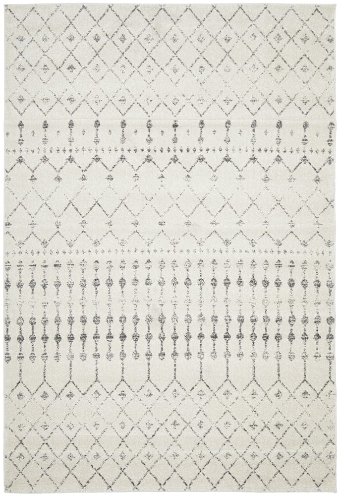 RUG CULTURE Rugs Chrome Elsa Silver Rug