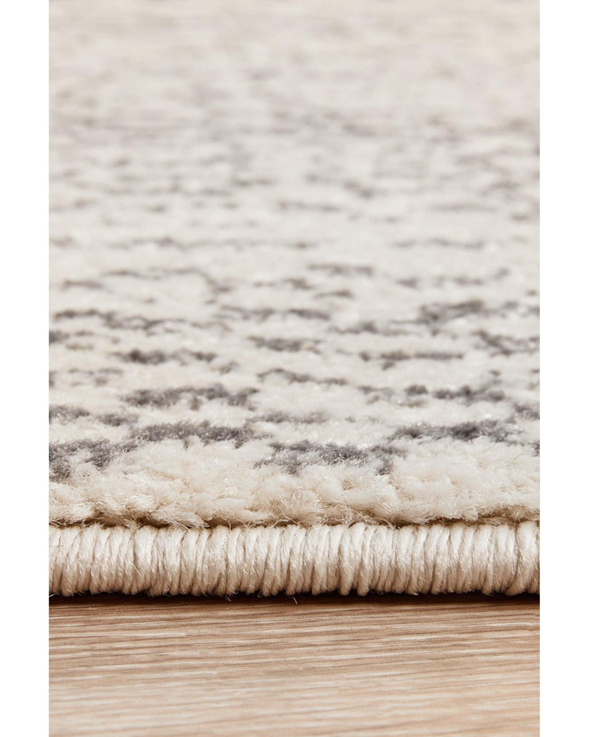RUG CULTURE Rugs Chrome Harper Silver Rug