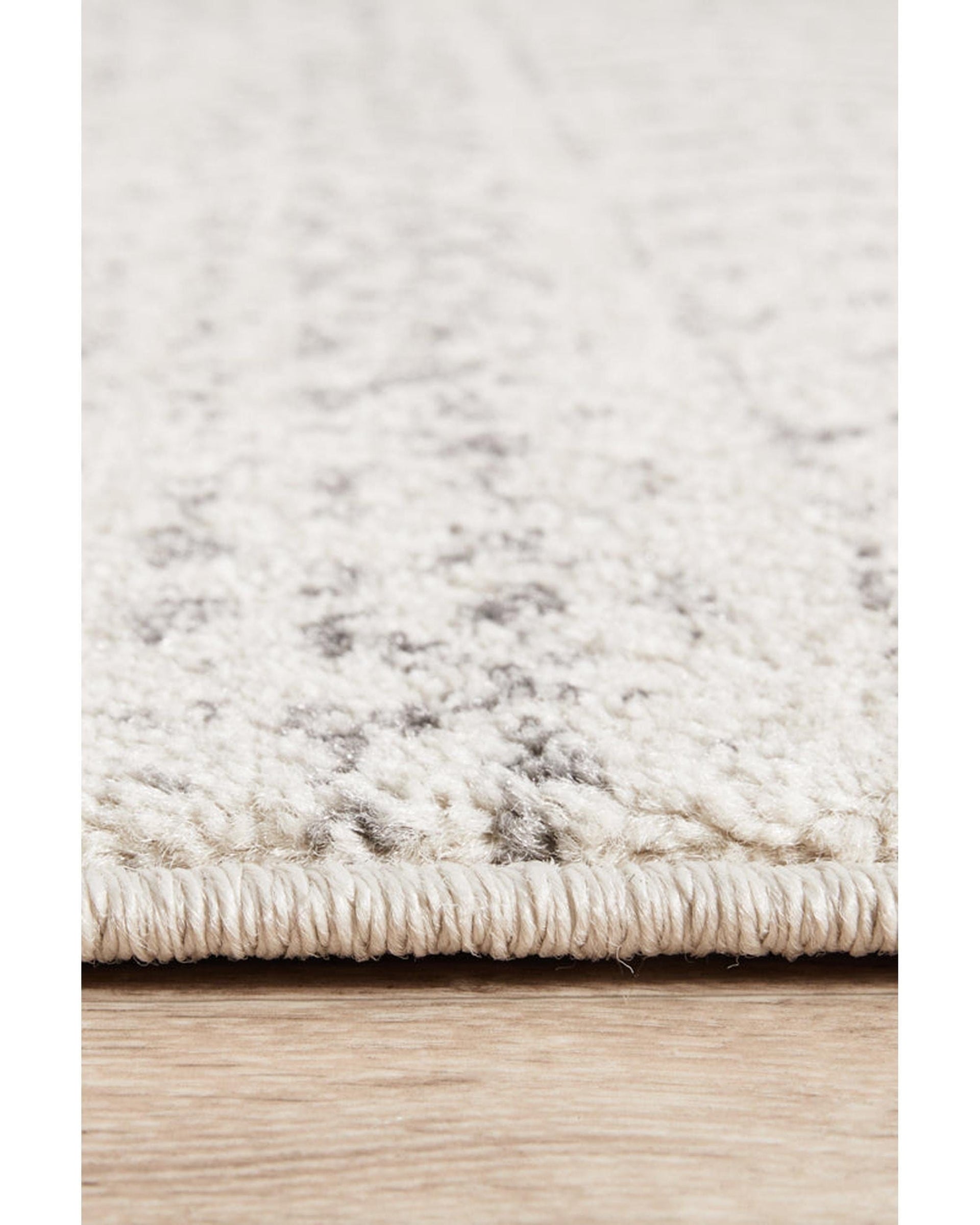 RUG CULTURE Rugs Chrome Harper Silver Runner Rug