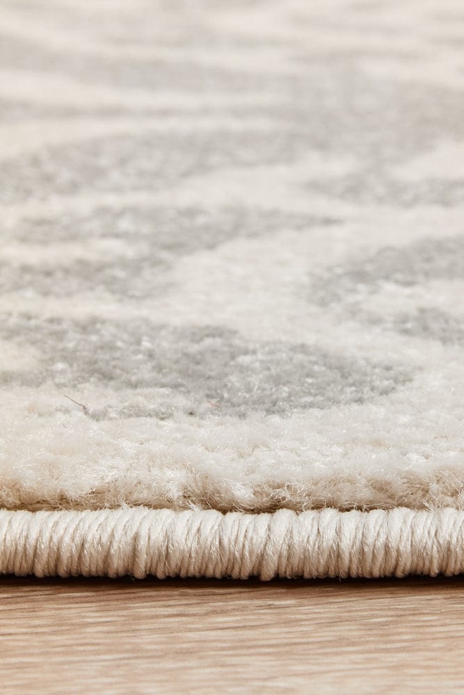 RUG CULTURE Rugs Chrome Lydia Silver Rug