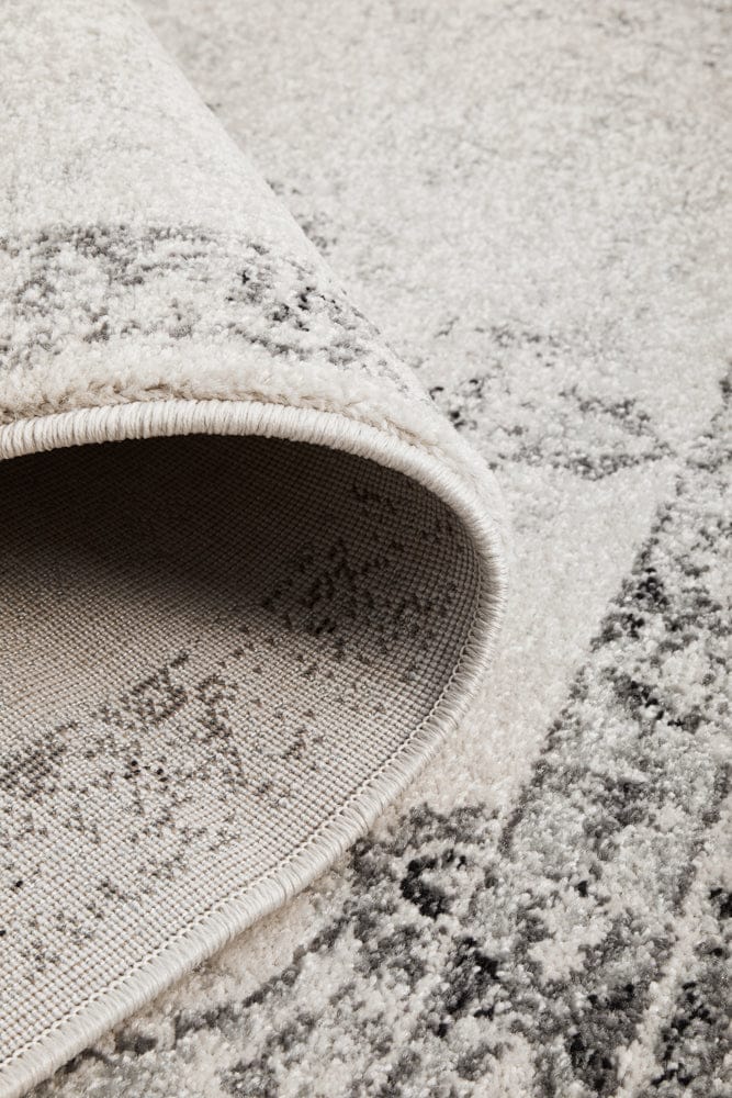 RUG CULTURE Rugs Chrome Rita Silver Rug